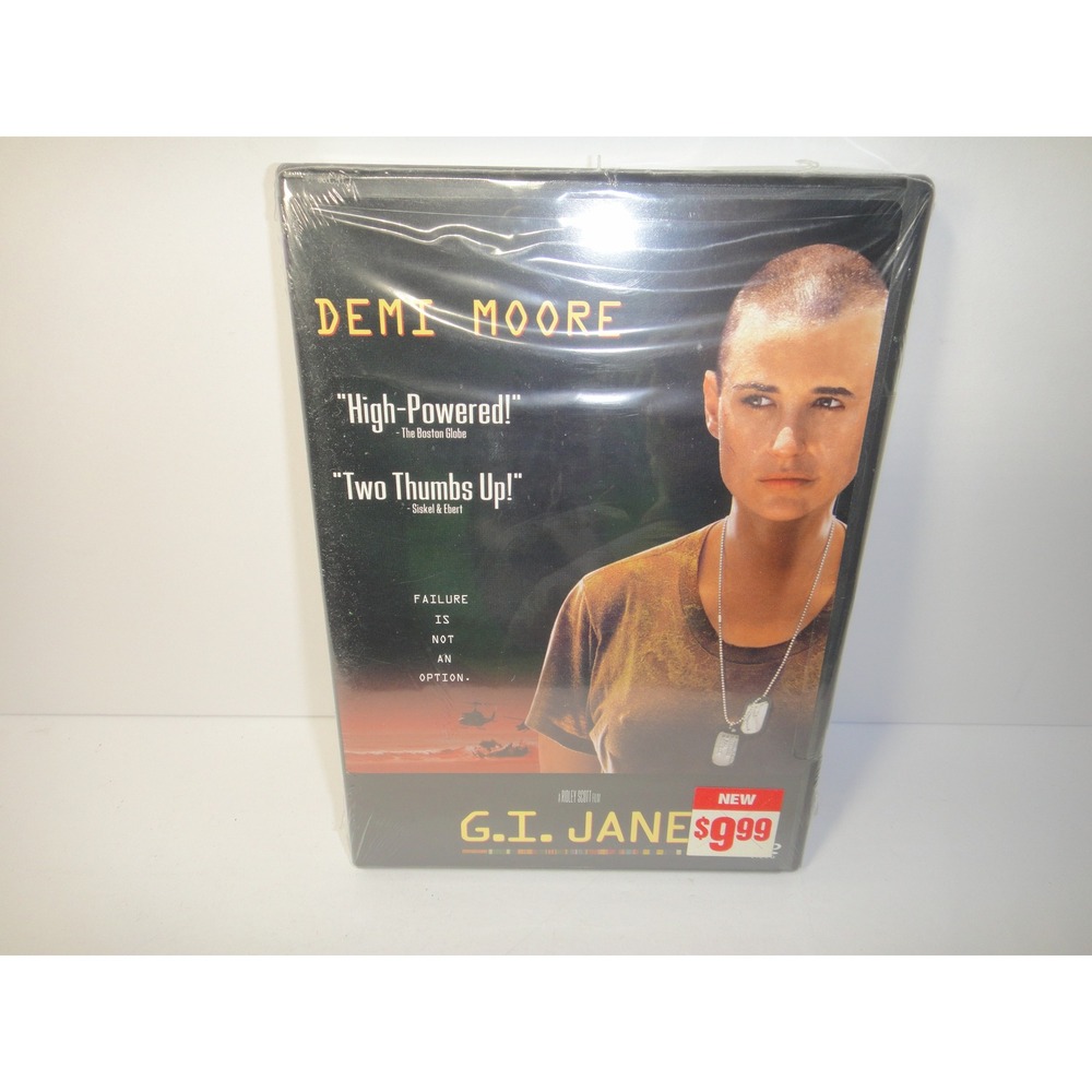 GI Jane DVD Demi Moore Ridley Scott Widescreen New Sealed 1997 Action Movie VTG